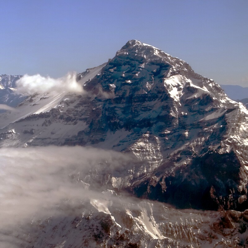 Picture of the mountain, Aconcagua