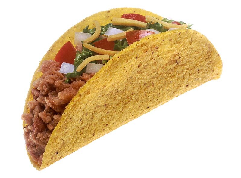 photo of a taco